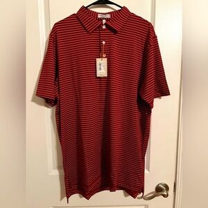 NWT Peter Millar Performance Jersey Polo, Large